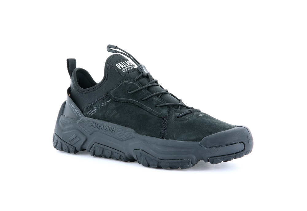 Zapatillas Palladium OFF-GRID LO LEATHER Hombre Negras | Costa Rica-27653